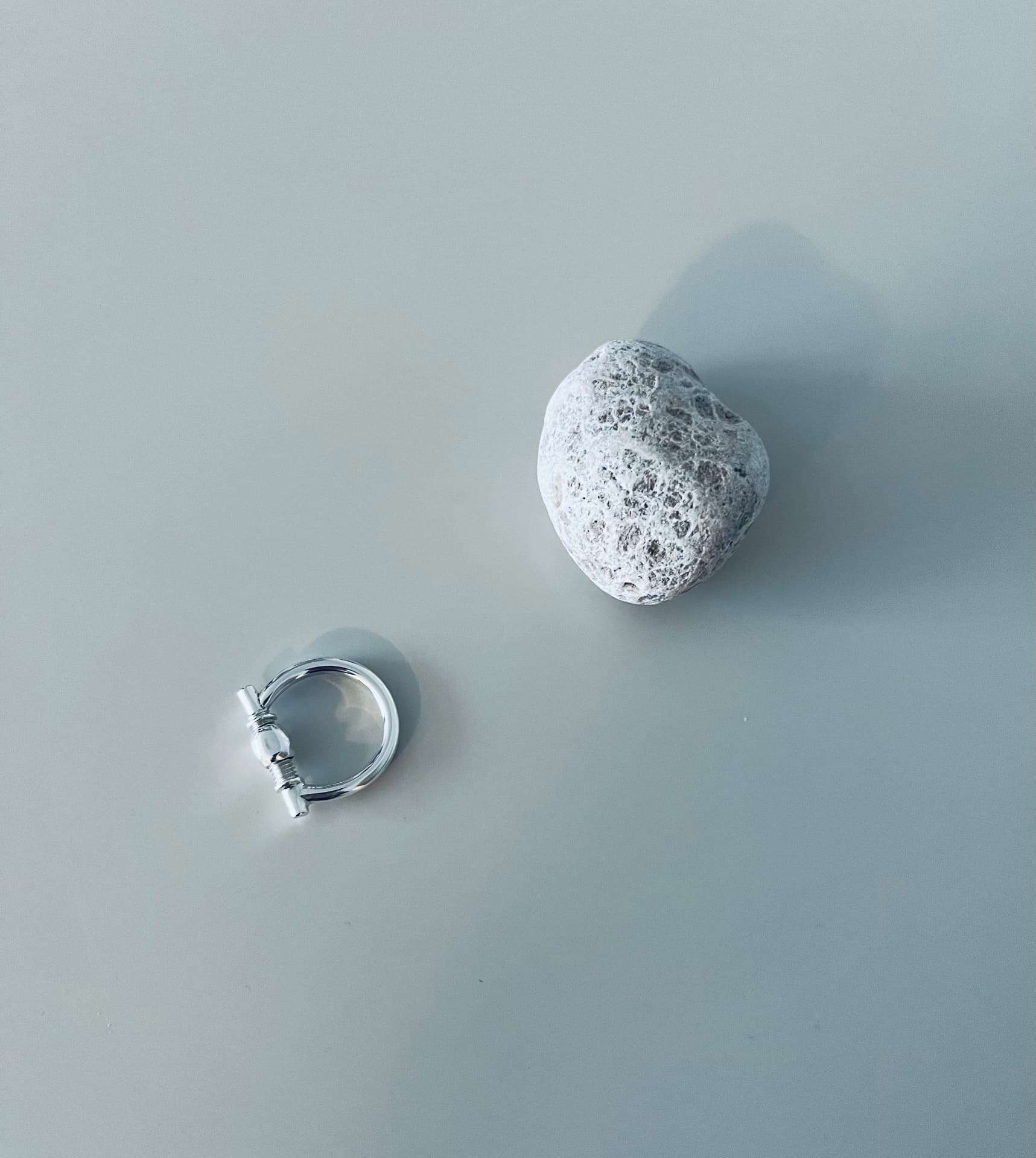 Omega Lock Necklace, detail 1